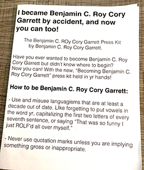 photo of the Press Kit